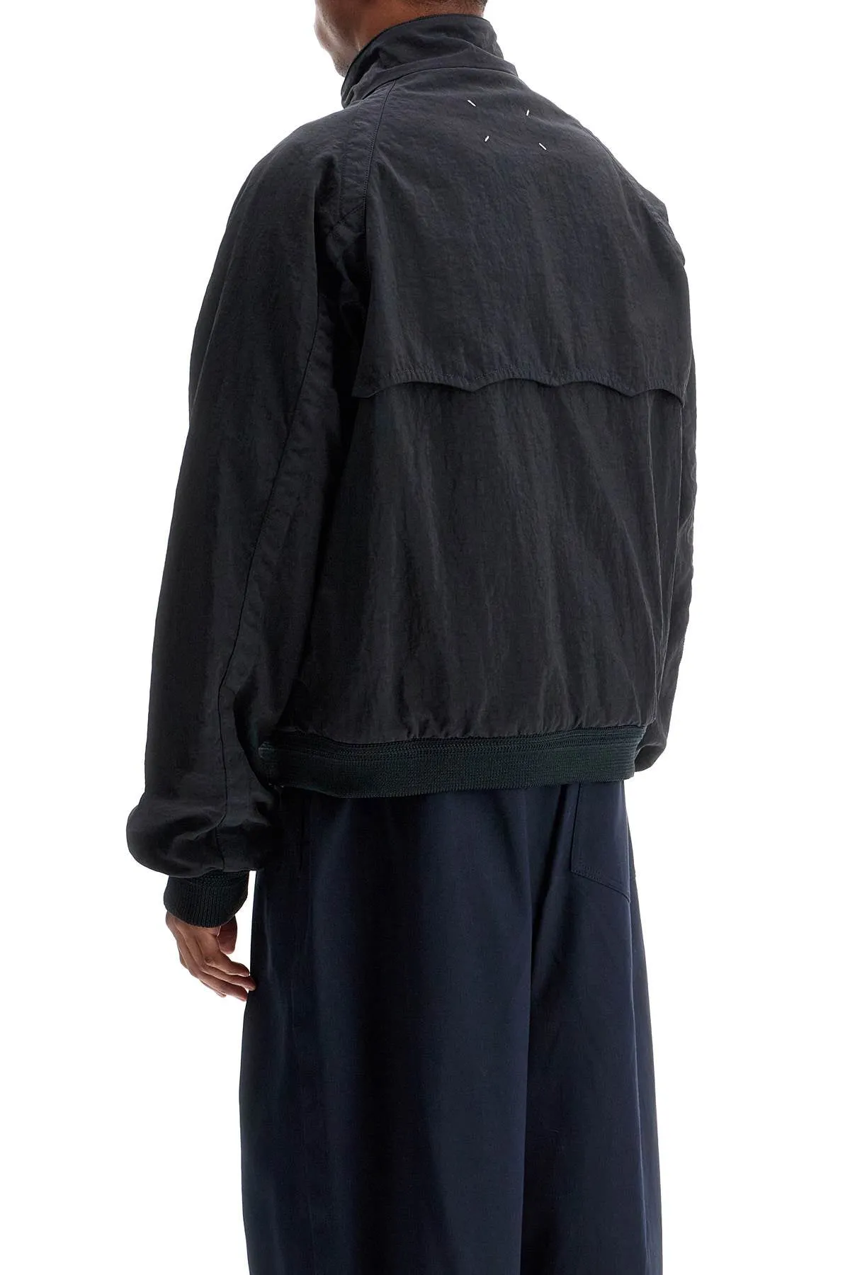 Technical Fabric Bomber Jacket