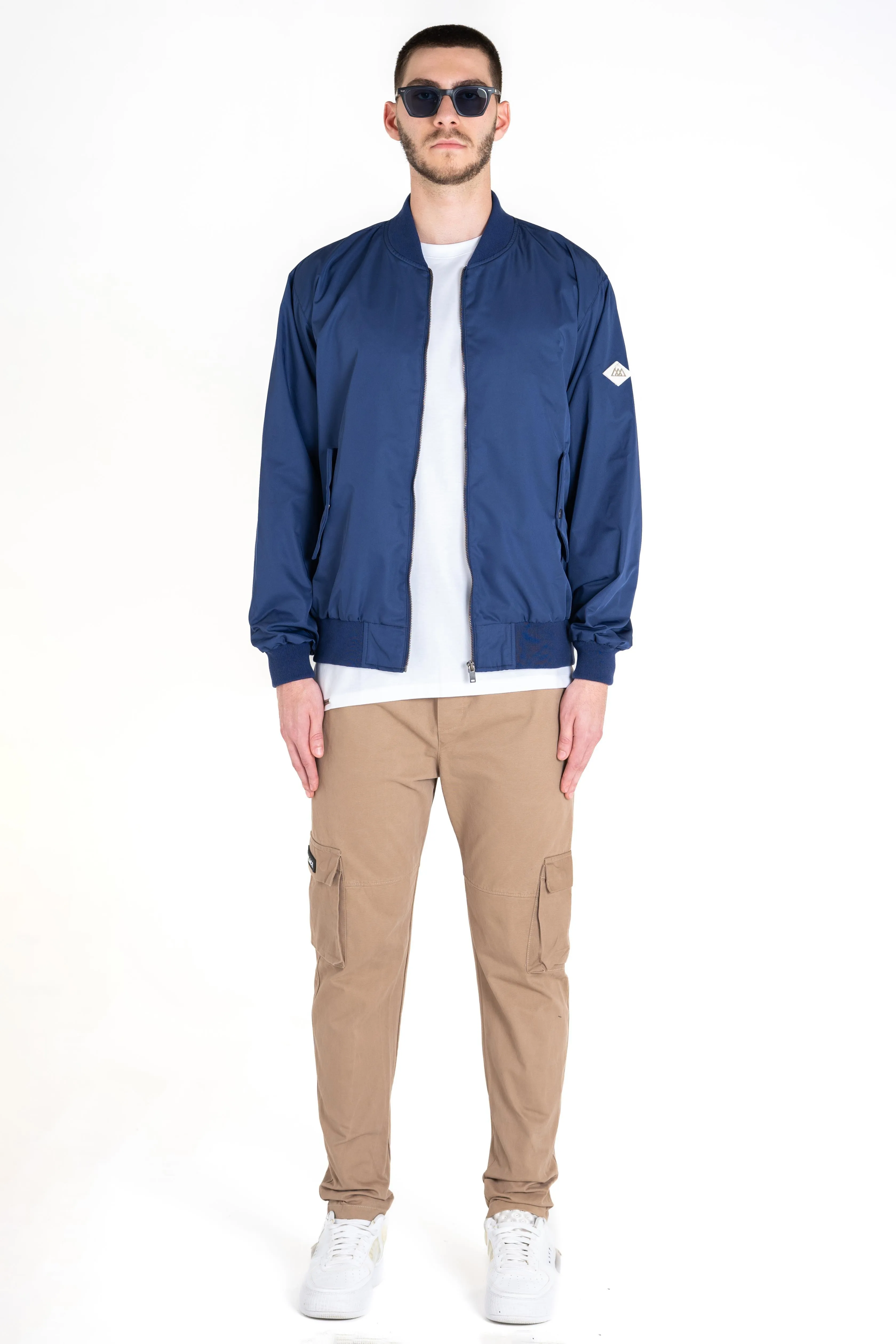 The Tyche Bomber Jacket - Ocean Navy