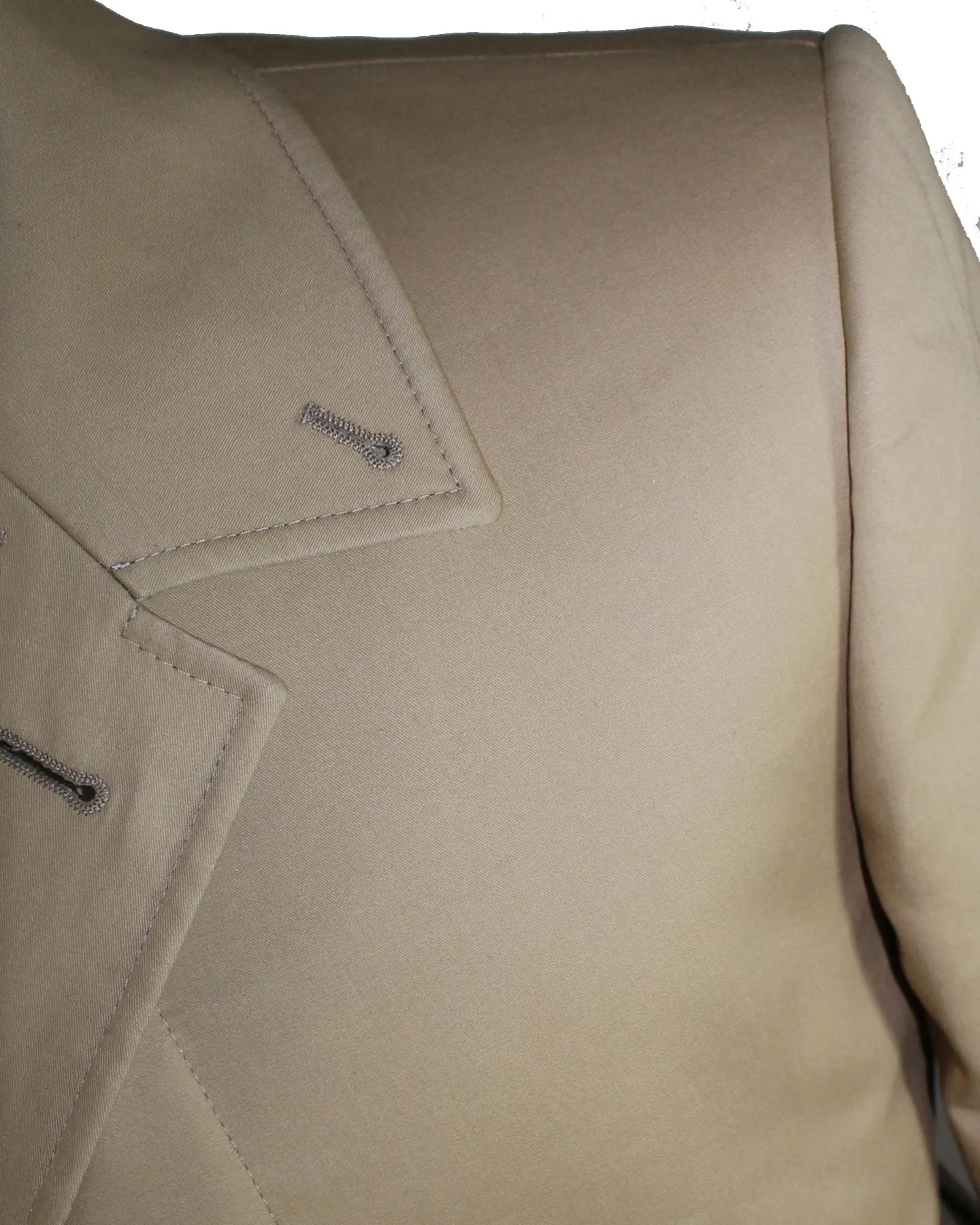 Thom Browne Overcoat Khaki MacKintosh Bal Collar Coat EU 50  - US 40 REDUCED - SALE