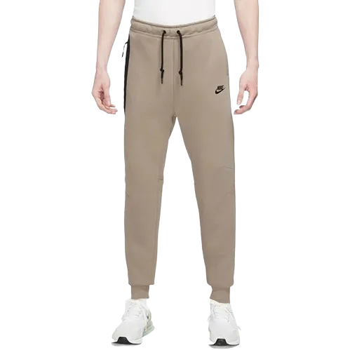 Tuta Nike Tech Fleece Marrone con zip