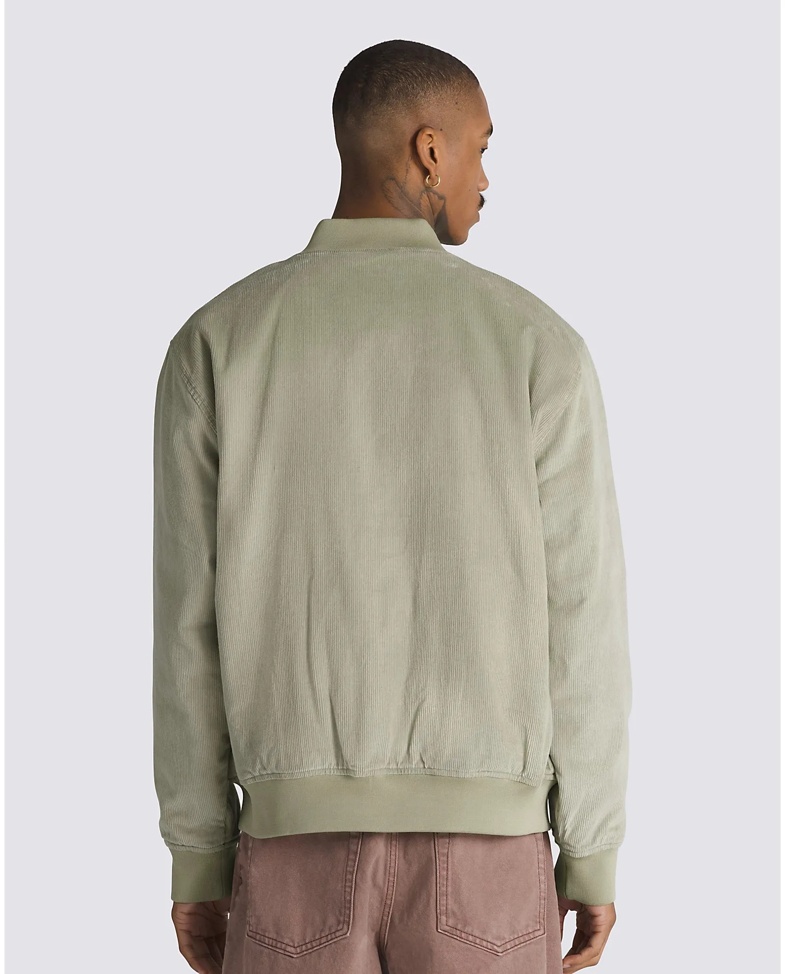 VANS Skate Corduroy Bomber Jacket Elm