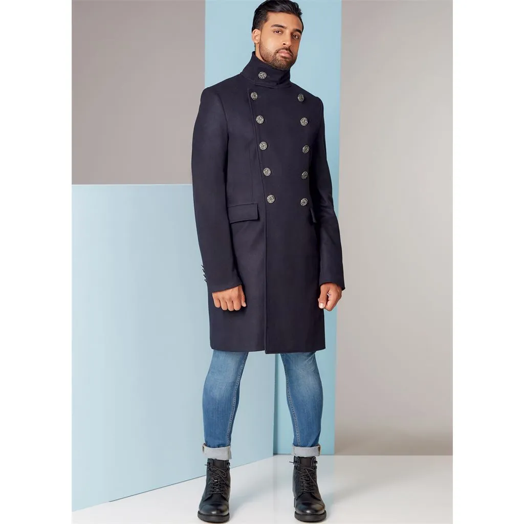 Vogue Pattern V1853 Men's Coat