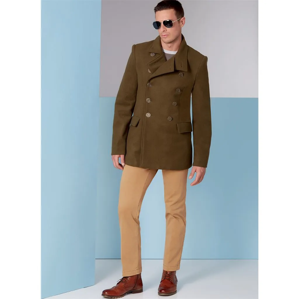 Vogue Pattern V1853 Men's Coat