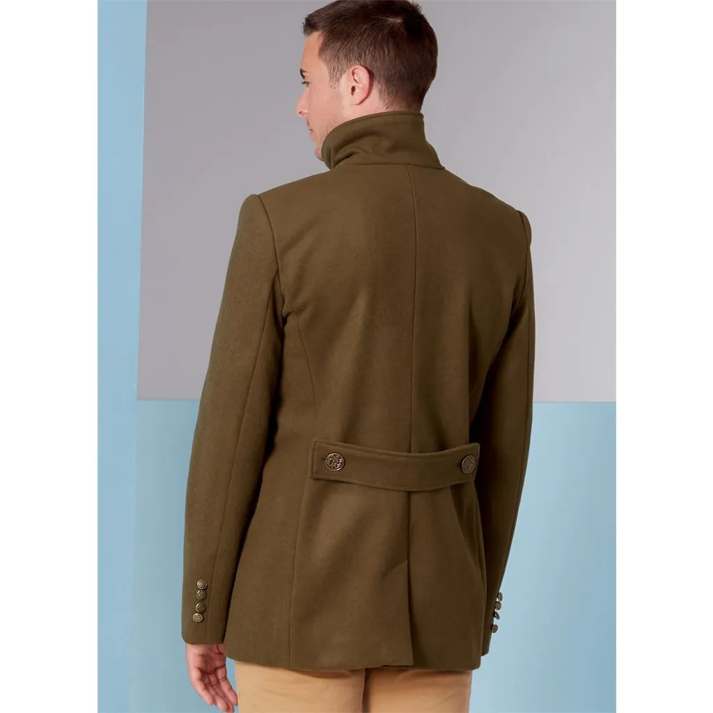 Vogue Pattern V1853 Men's Coat
