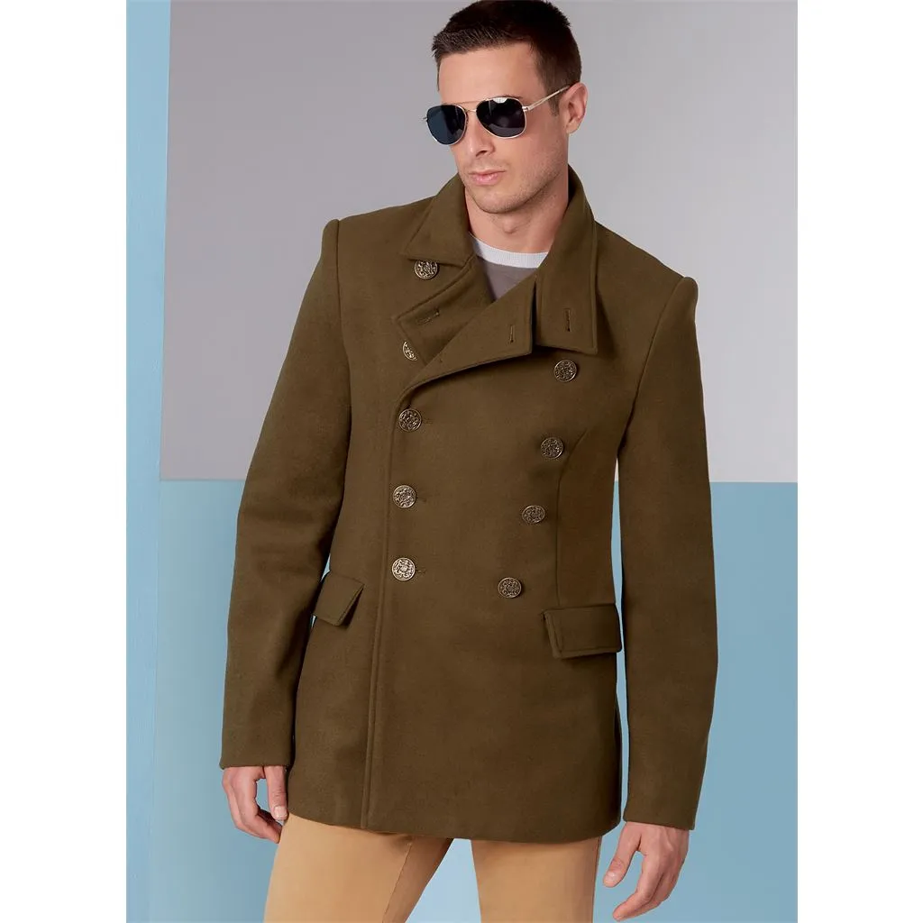 Vogue Pattern V1853 Men's Coat