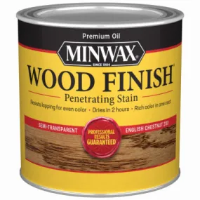 Wood Finish Semi-Transparent HALF PINT - ENGLISH CHESTNUT