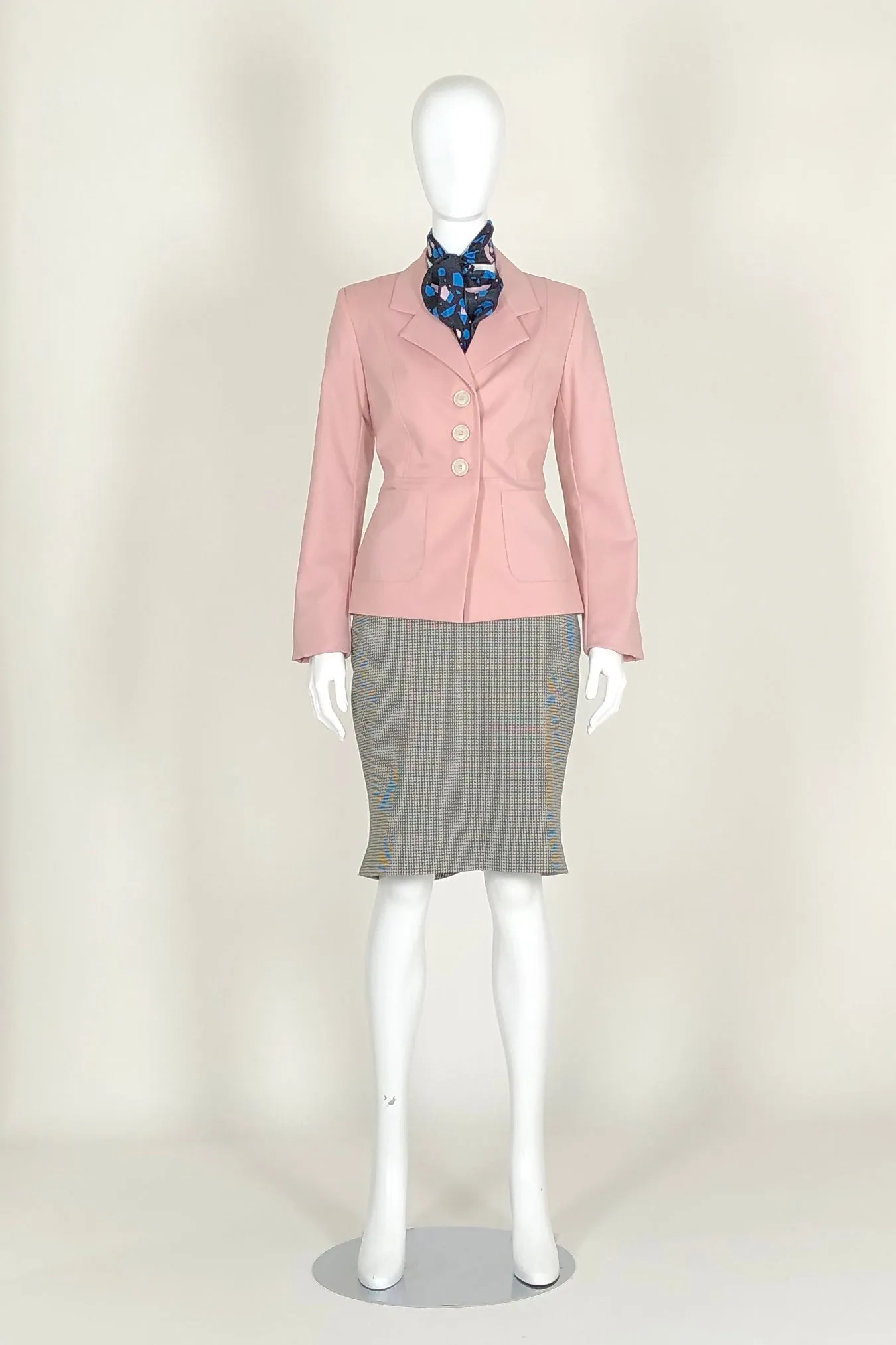 WORLD 4577 Mawkishness Skirt Houndstooth